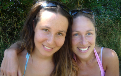 Anne et Claire-Aout 2006